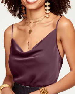 Abigail Cowl Neck Tank Top