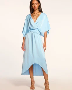 Adiel Wrap Midi Dress