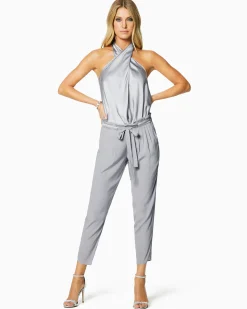 Allyn Silk Paperbag Waist Pant