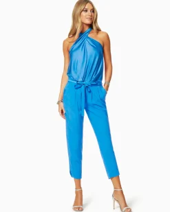 Allyn Silk Paperbag Waist Pant