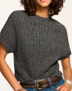 Amadeus Short Sleeve Wool Sweater
