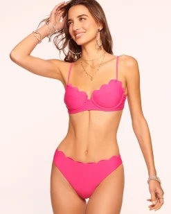Amani Scalloped Bikini Bottom