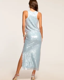 Annita Sequin Midi Skirt