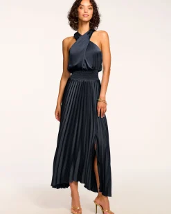 Arina Halter Maxi Dress