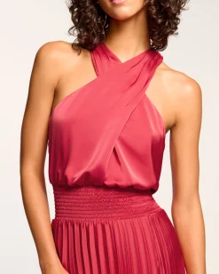 Arina Halter Maxi Dress