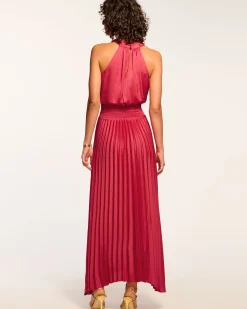 Arina Halter Maxi Dress