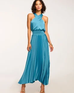 Arina Halter Maxi Dress