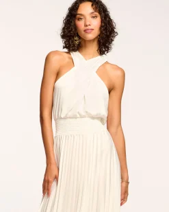 Arina Halter Maxi Dress