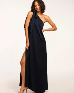 Benita One-Shoulder Gown