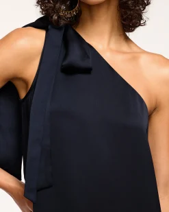 Benita One-Shoulder Gown