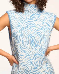 Bev Sleeveless Turtleneck Sweater