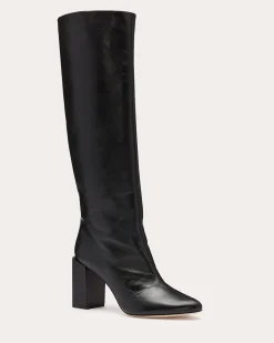 Bo Leather Heeled Boots