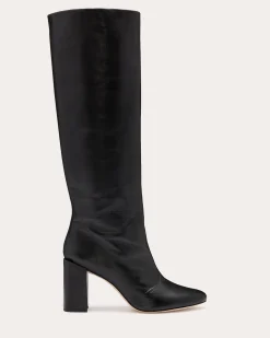 Bo Leather Heeled Boots