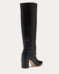 Bo Leather Heeled Boots