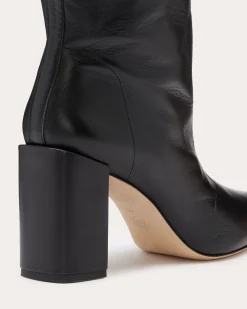 Bo Leather Heeled Boots