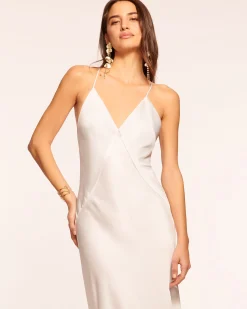 Caspe V-Neck Gown