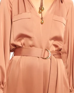 Cecilia Belted Midi Dress