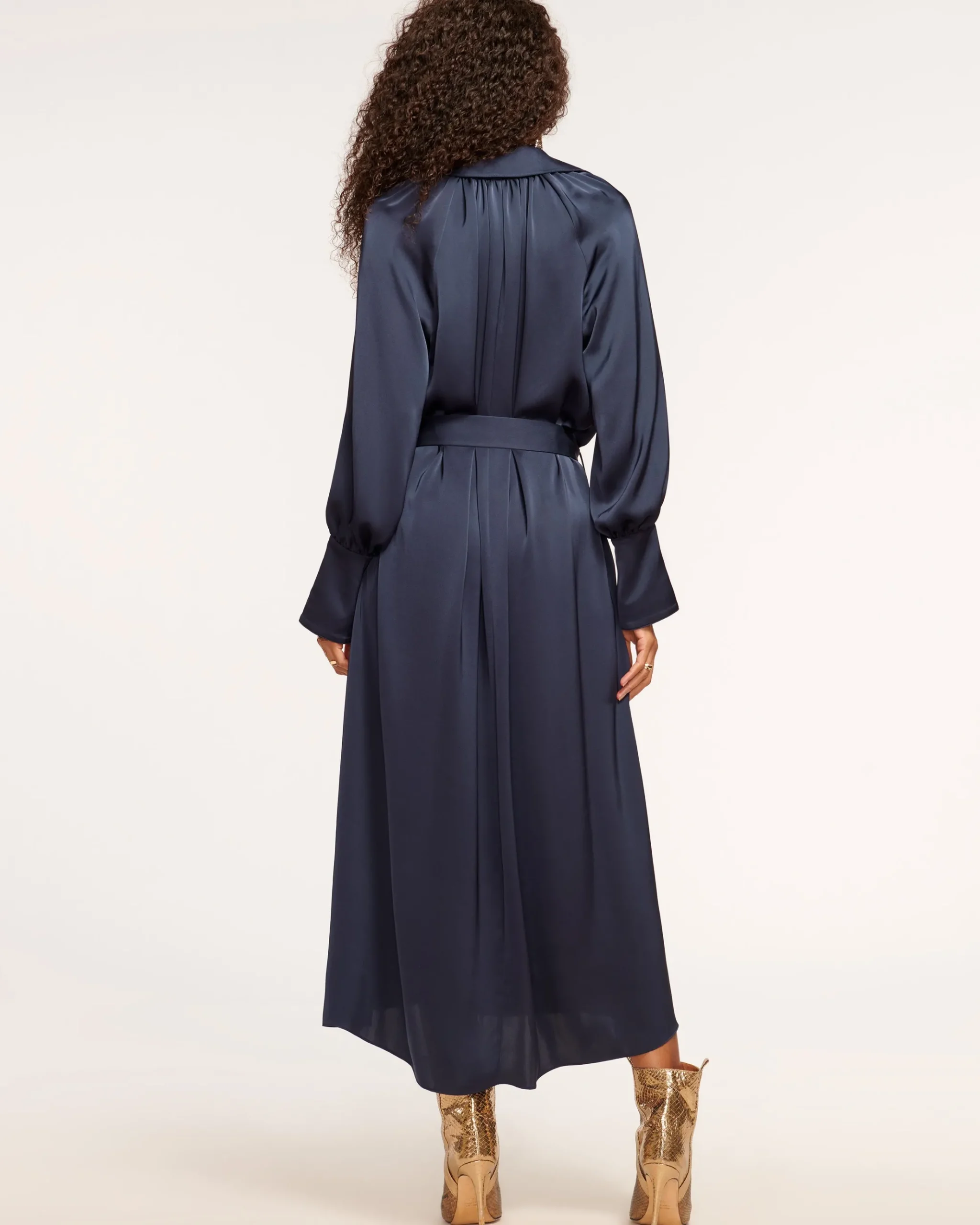 Cecilia Belted Midi Dress