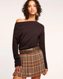 Chance Wool Off-The-Shoulder Sweater