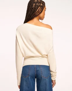 Chance Wool Off-The-Shoulder Sweater