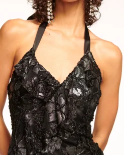 Chaplin Lace Halter Gown