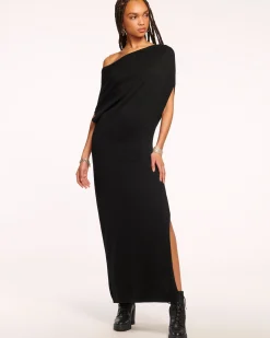Chet Wool Off-The-Shoulder Sweater Dress