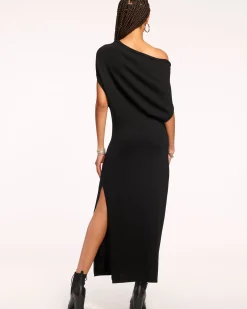 Chet Wool Off-The-Shoulder Sweater Dress