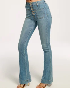 Cindy High-Rise Flare Jean