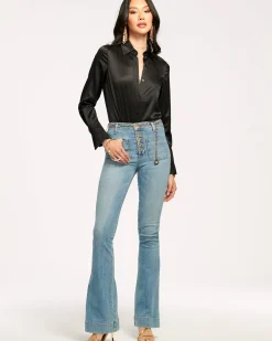 Cindy High-Rise Flare Jean