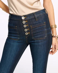 Cindy High-Rise Flare Jean