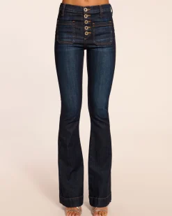 Cindy High-Rise Flare Jean