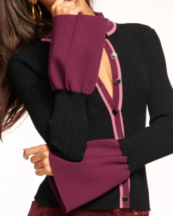 Colton Colorblock Cardigan Sweater