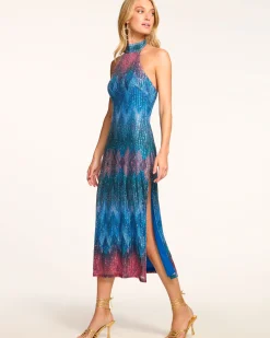 Coty Halter Midi Dress