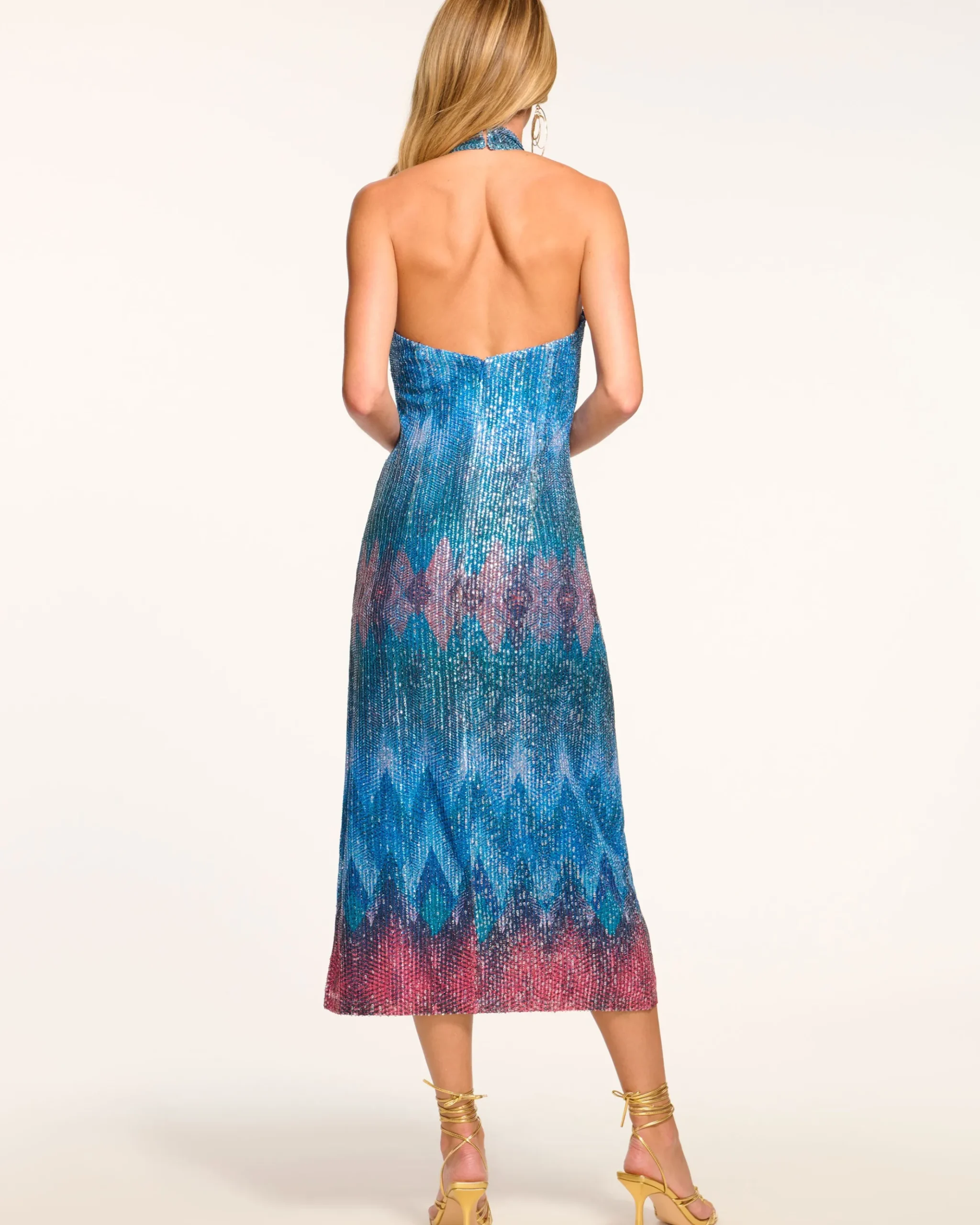 Coty Halter Midi Dress