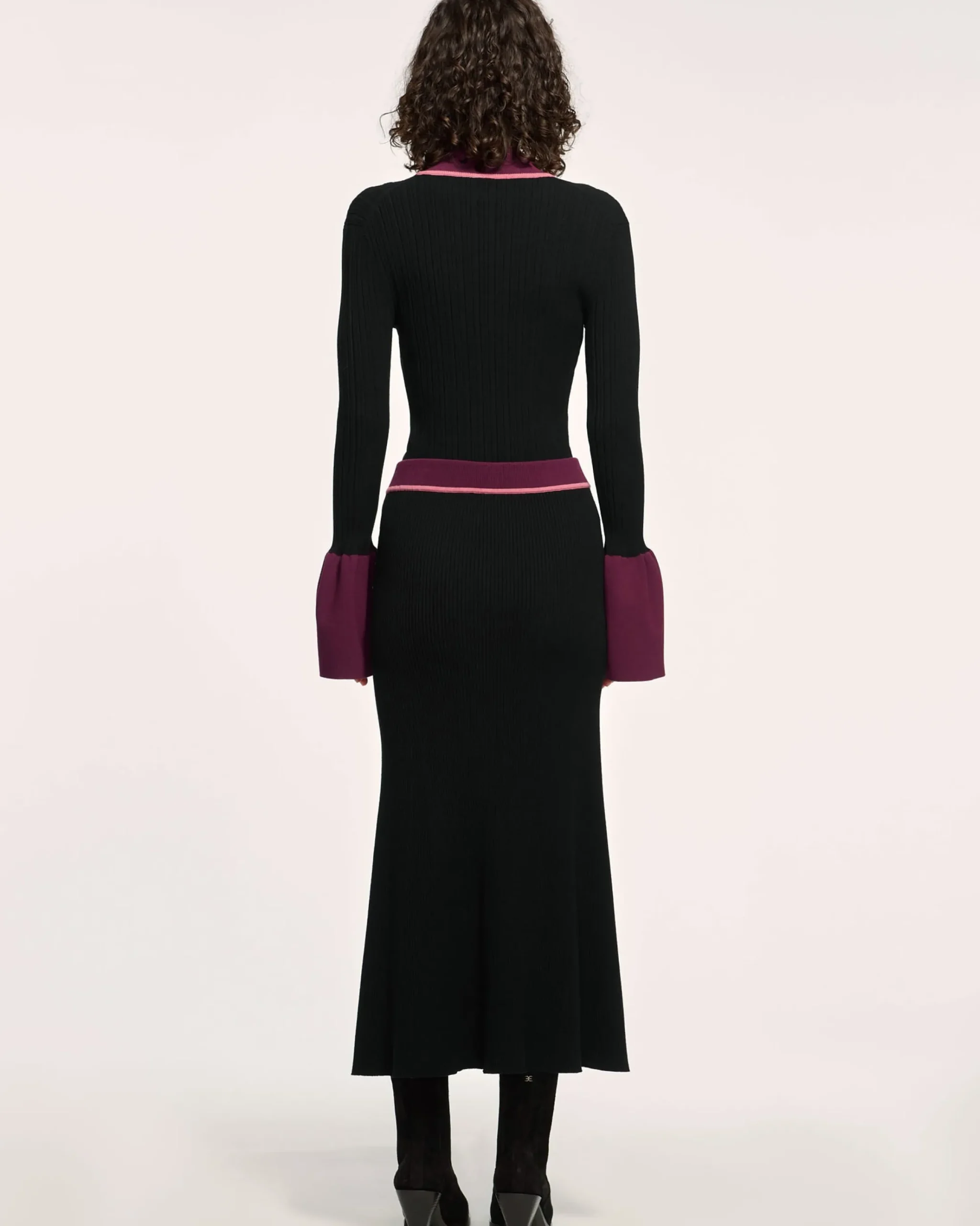 Dakota Colorblock Knit Skirt