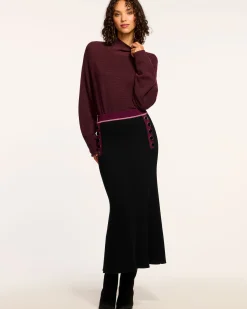 Dakota Colorblock Knit Skirt