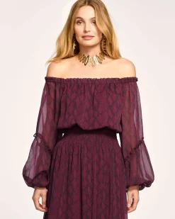 Danna Off-The-Shoulder Midi Dress