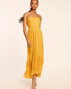 Devyani Strapless Maxi Dress