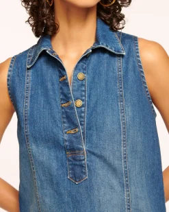Donnie Relaxed Denim Mini Dress