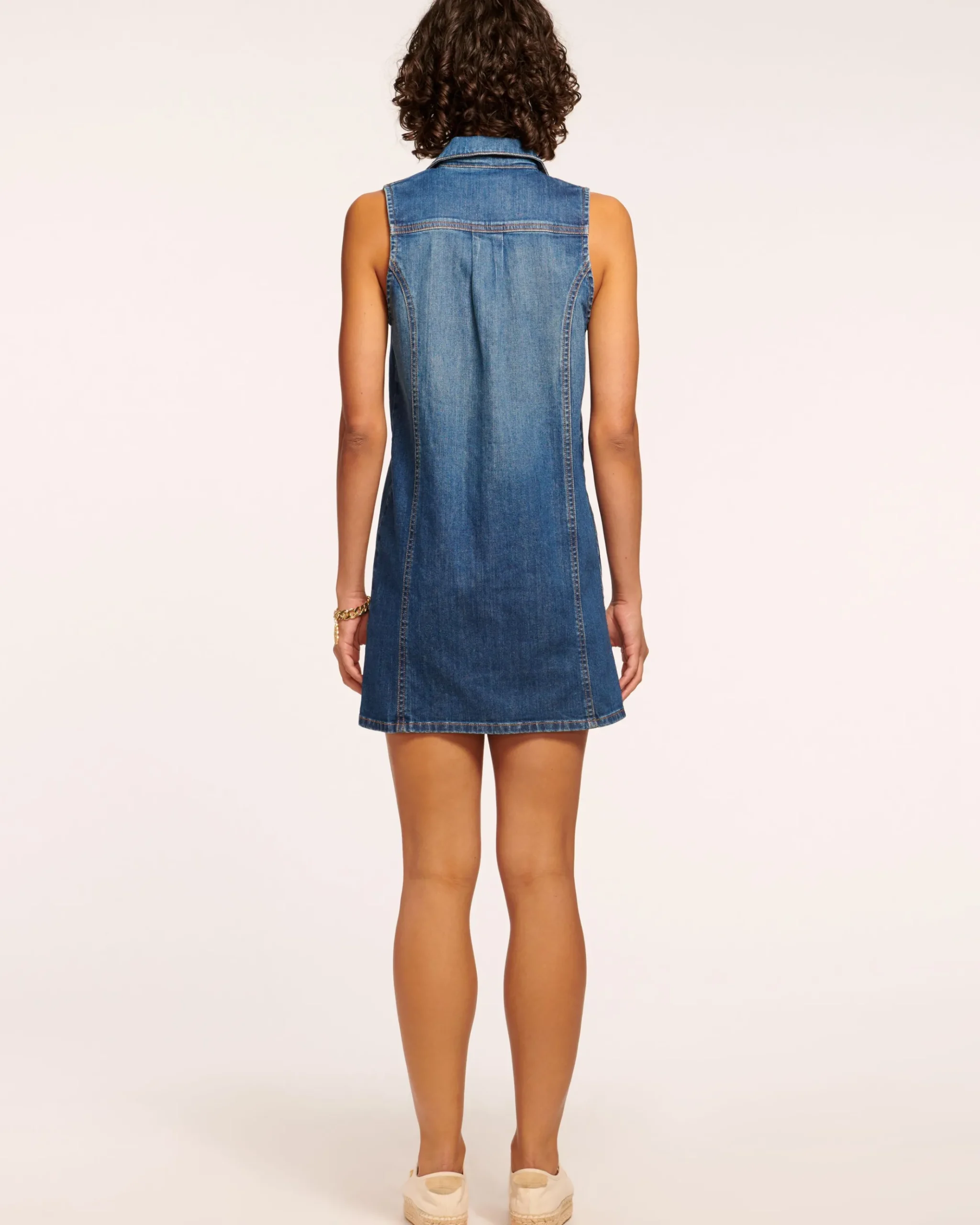Donnie Relaxed Denim Mini Dress