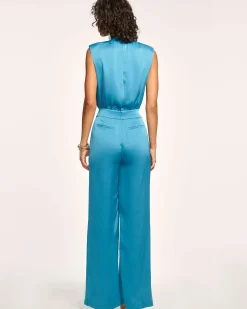 Fate Sleeveless V-Neck Jumpsuit