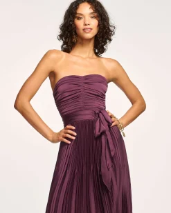 Fernanda Strapless Midi Dress