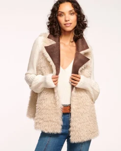 Finney Reversible Faux Shearling Vest