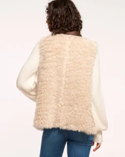 Finney Reversible Faux Shearling Vest