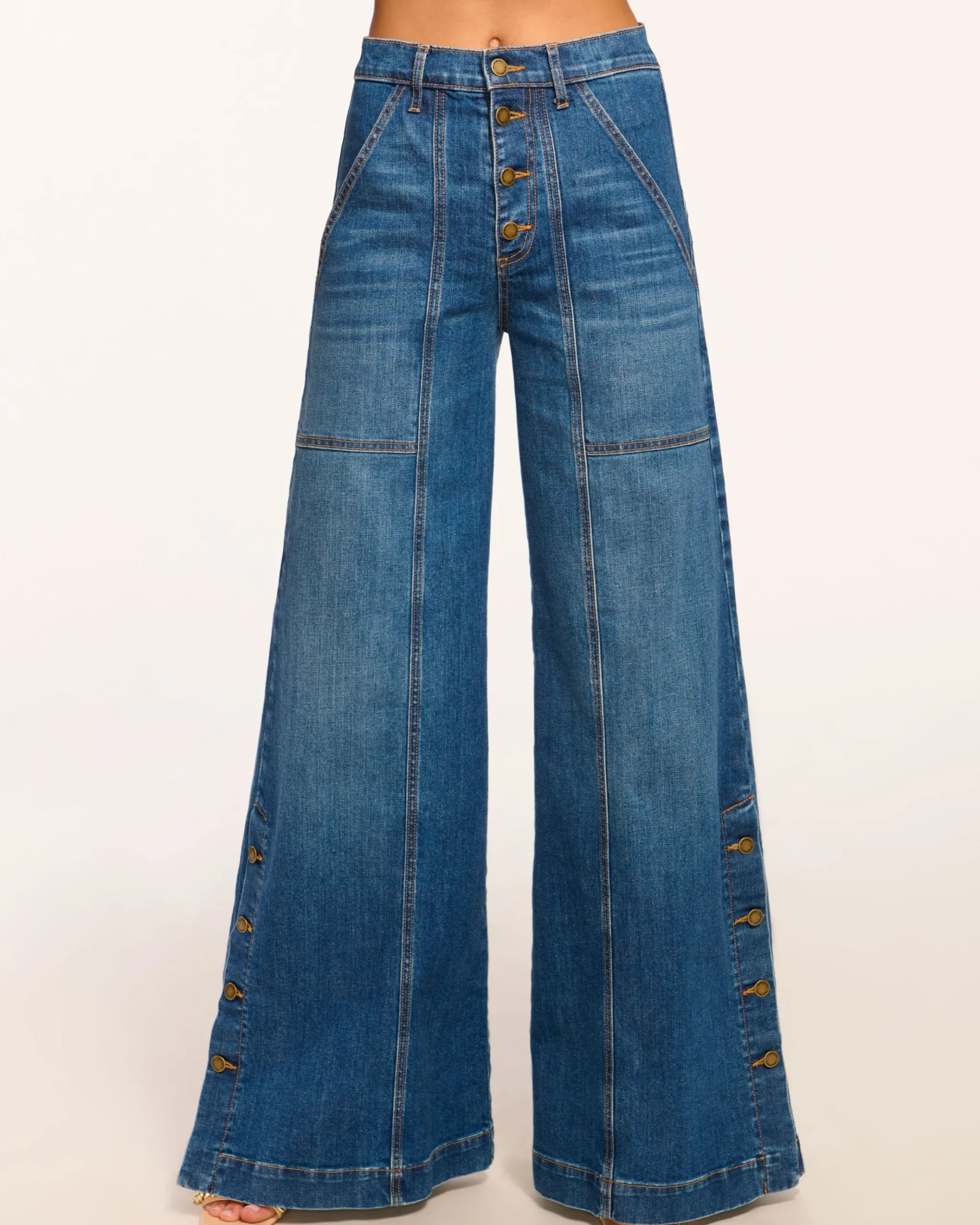 Flores High-Rise Wide Leg Jean