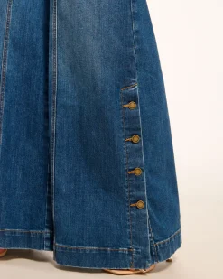 Flores High-Rise Wide Leg Jean