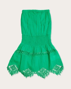 Girls Maddison Lace Coverup Mini Dress