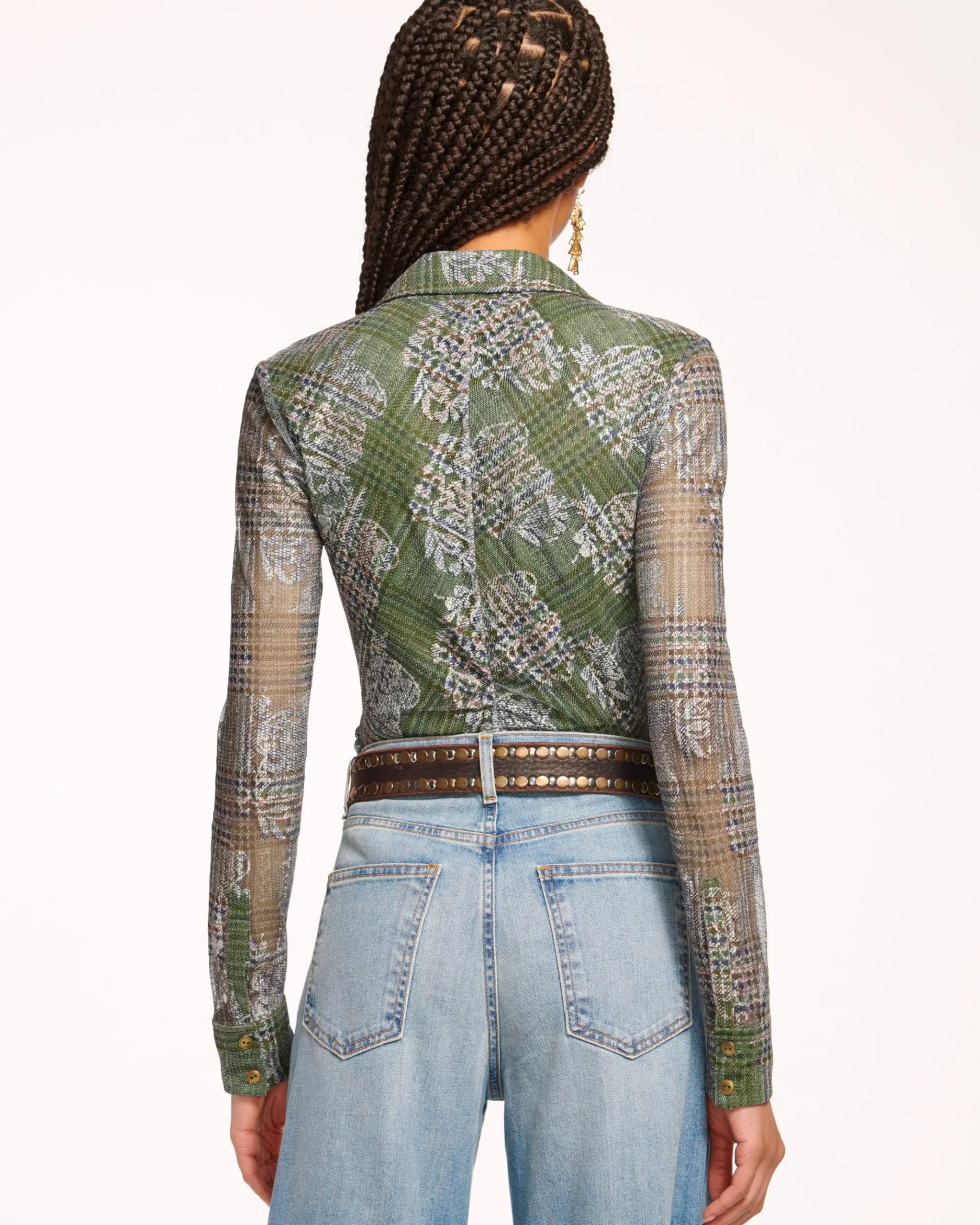 Hamilton Mesh Long Sleeve Top