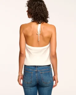 Hettie Cowl Neck Halter Top