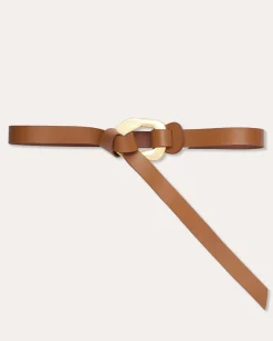 Ines Leather Tie Belt